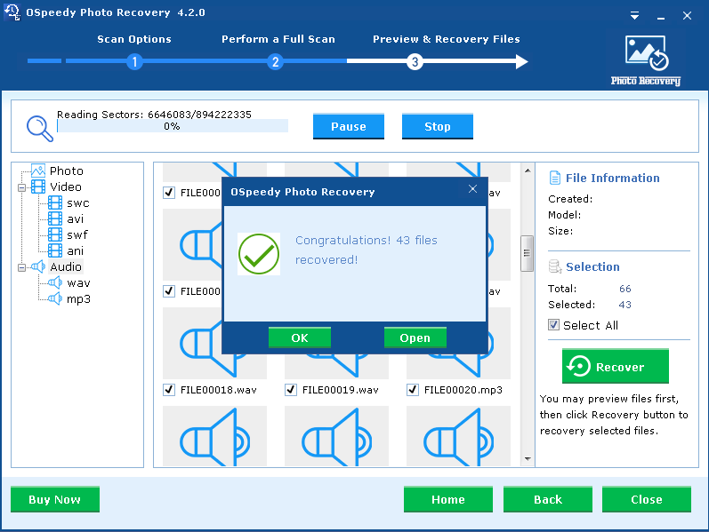 OSpeedy Photo Recovery Windows 11 download